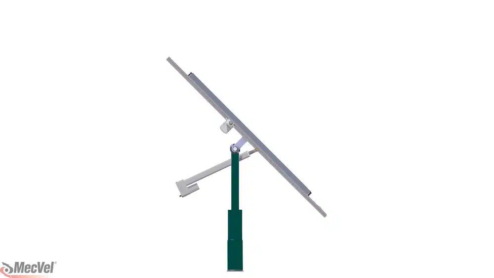 Nuevo actuador lineal eléctrico de Mecvel para la industria fotovoltaica